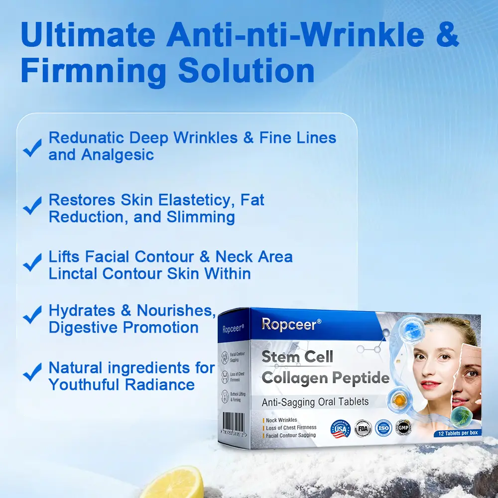 Ropceerยฎ ๐๐ก๐๐ ๐ถ๐๐๐ & ๐ถ๐๐๐๐๐๐๐ ๐๐๐๐ก๐๐๐ Anti-Sagging Oral Tablets