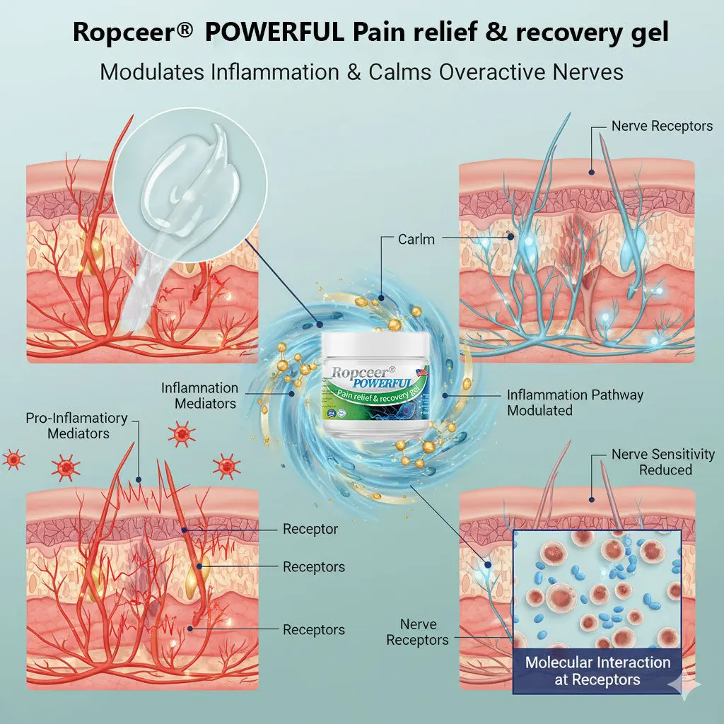 Ropceer® Powerful pain relief&recovery gel